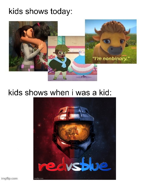 kids shows when I was a kid: | image tagged in kids shows when i was a kid | made w/ Imgflip meme maker