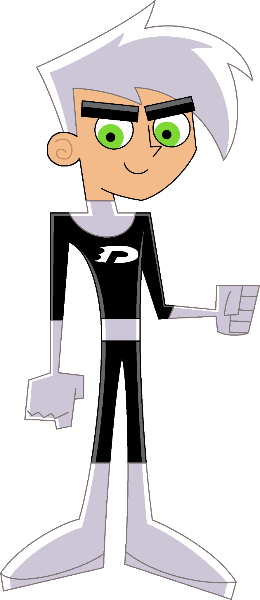 Danny Phantom (Teenage Ghost Boy) Blank Meme Template