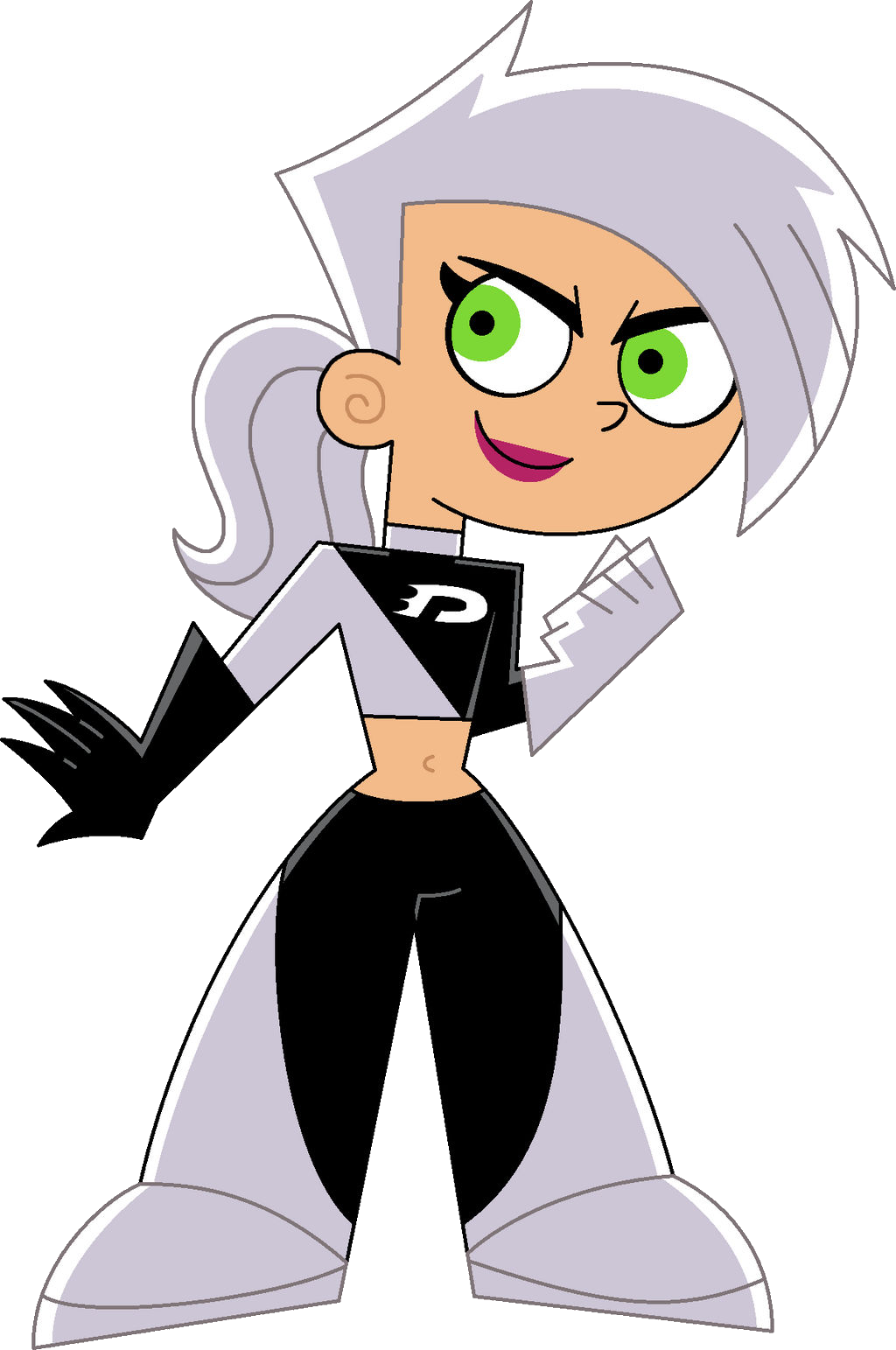 Dani Phantom (Superhero Ghost Girl) Blank Meme Template