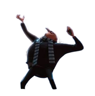 Steal Moon Gru Blank Meme Template