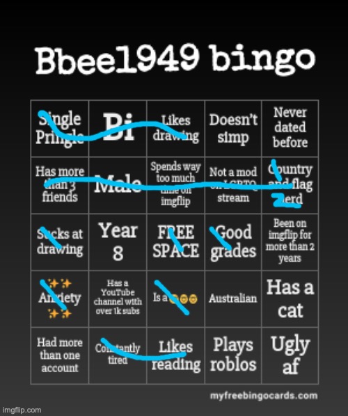 bloop :3 | image tagged in bbee1949 bingo | made w/ Imgflip meme maker