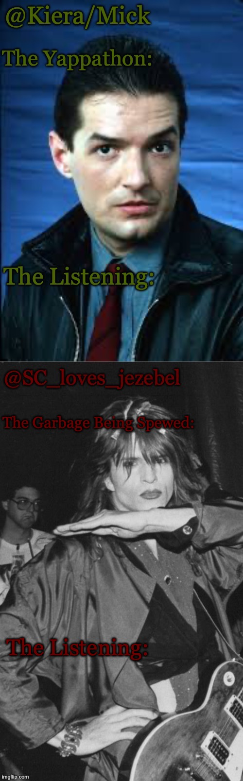 High Quality KieraMick and SC shared temp <3 Blank Meme Template