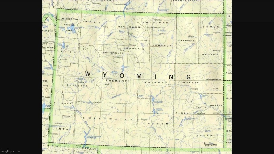 wyoming jumpscare | image tagged in wyoming | made w/ Imgflip meme maker
