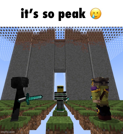 THIS IS REAL OH MY GOD OH MY GOD | it’s so peak 🥲 | image tagged in evbo,parkour civilization,peak,absolute cinema | made w/ Imgflip meme maker