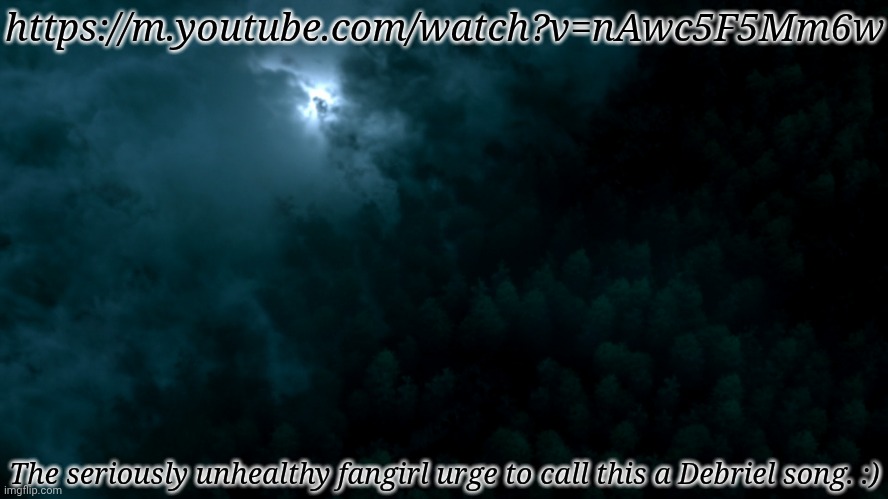 https://lyricstranslate.com/en/engj%C3%ABll-angel.html | https://m.youtube.com/watch?v=nAwc5F5Mm6w; The seriously unhealthy fangirl urge to call this a Debriel song. :) | image tagged in spn dark world,its a million miles off,but shipper brain thought it would be funny,alban skenderaj,debriel,i mean kinda | made w/ Imgflip meme maker