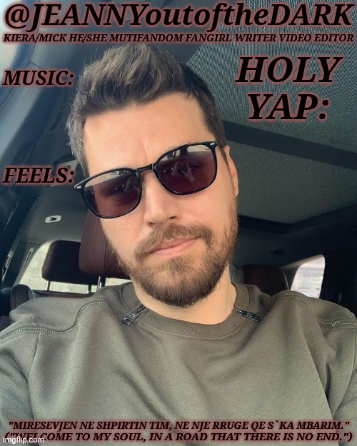 High Quality JO2TD Alban Skenderaj Blank Meme Template