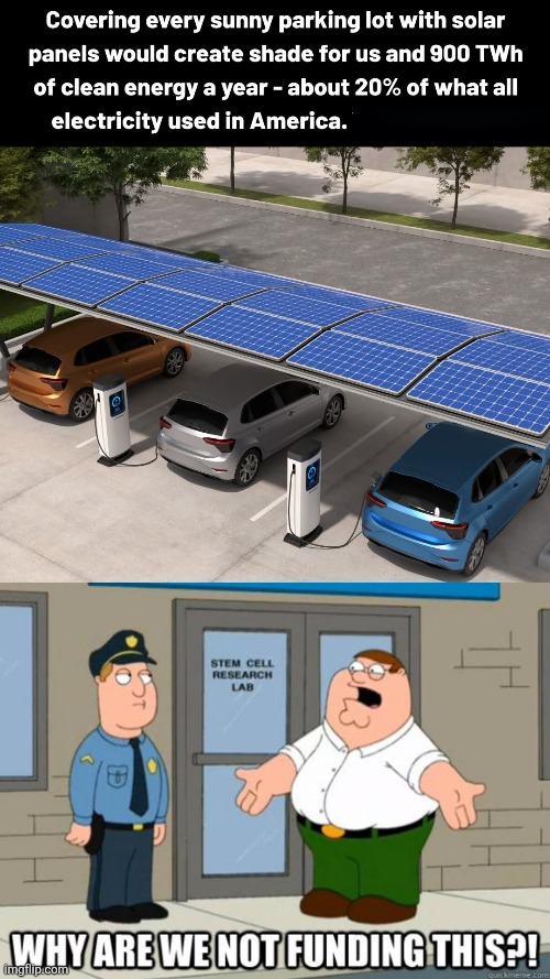 I SUPPORT THIS | image tagged in why are we not funding it,solar power | made w/ Imgflip meme maker