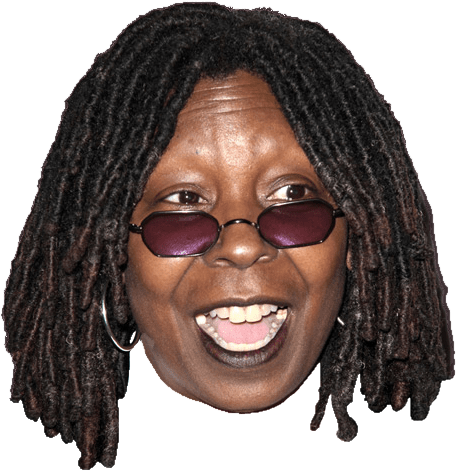 Whoopi Head Blank Meme Template