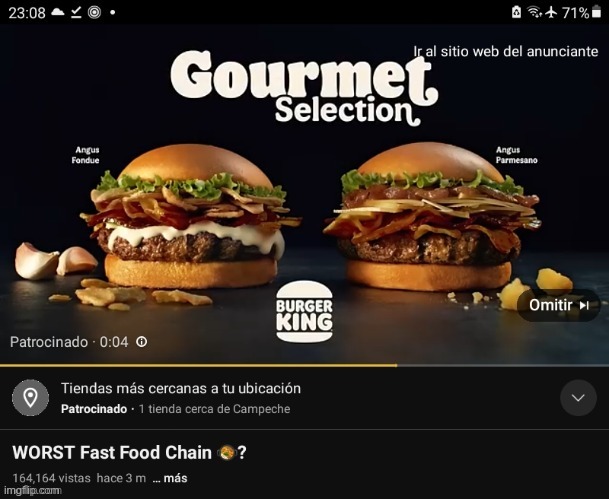 actual ad placement I got months ago | made w/ Imgflip meme maker