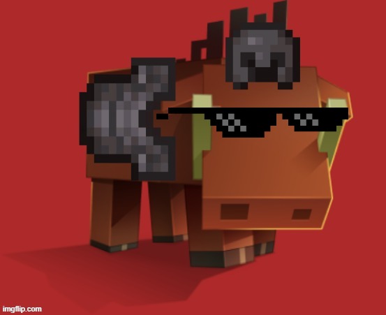 Netherite Hoglin | image tagged in netherite hoglin | made w/ Imgflip meme maker