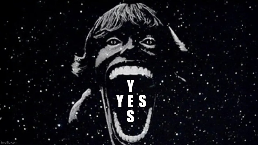 Y      S Y
E
S | made w/ Imgflip meme maker