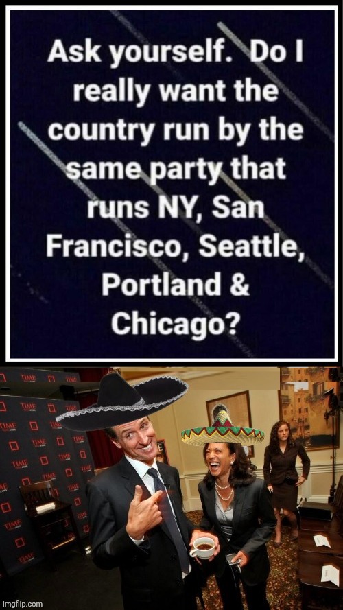 Gavin Newsom destroyed California | image tagged in gavin,kamala harris,destruction | made w/ Imgflip meme maker