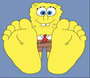 SpongeBob's feet Blank Meme Template