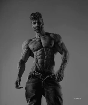 Gigachad Blank Meme Template