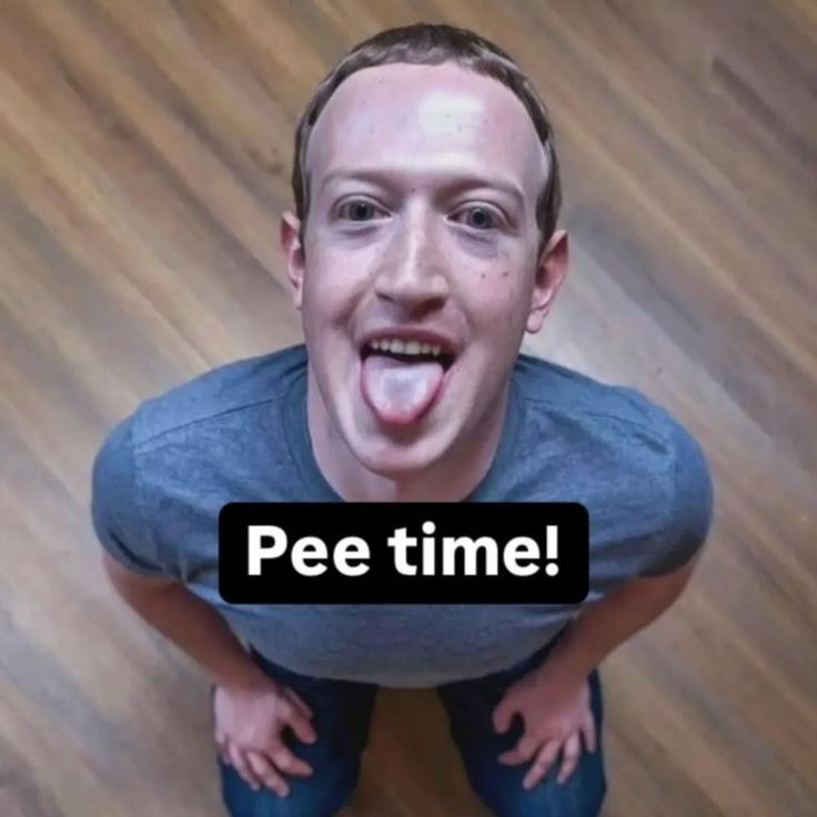 Pee time! Blank Meme Template