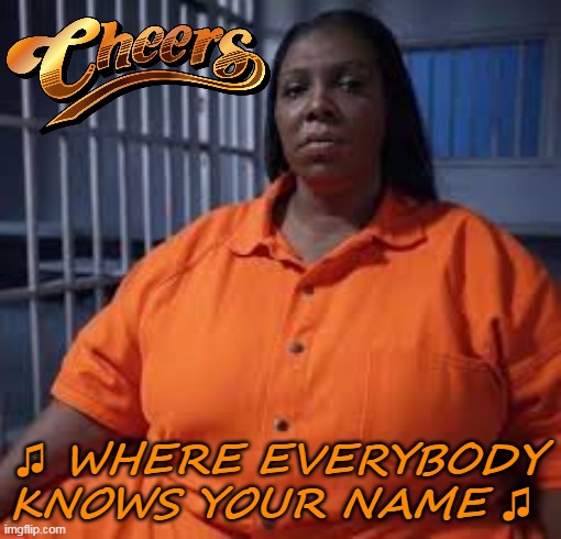 ♫ WHERE EVERYBODY KNOWS YOUR NAME ♫ | made w/ Imgflip meme maker