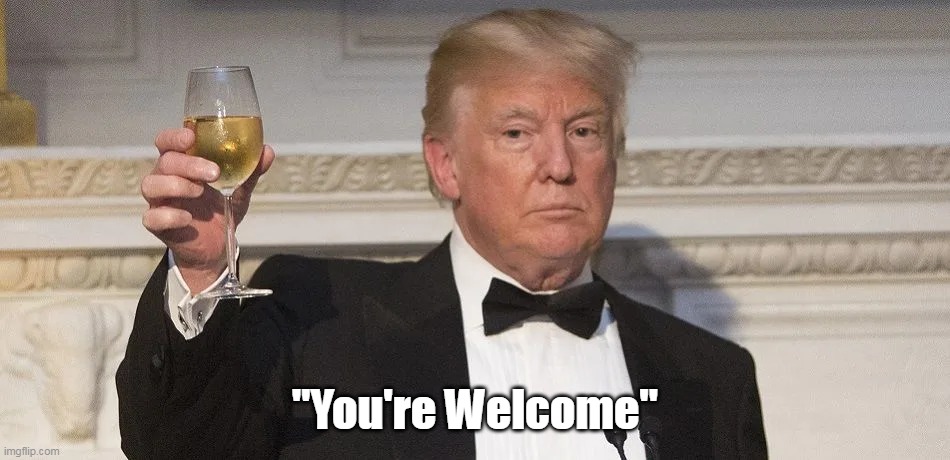 "You're Welcome" | made w/ Imgflip meme maker