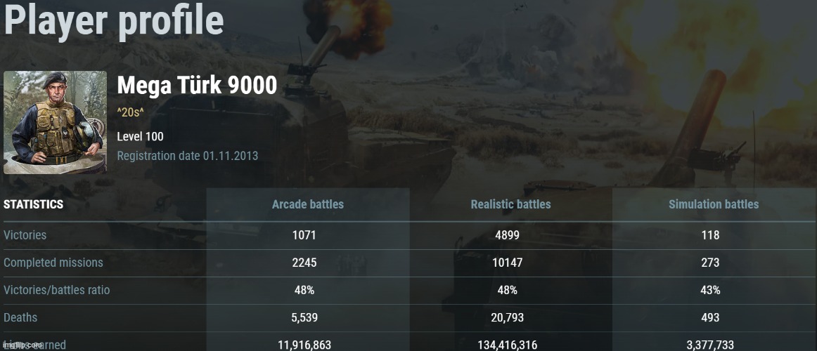 saw this dude in a game a while ago while playing the IS-2, he had giant turkish flags all over his tank lmao | made w/ Imgflip meme maker
