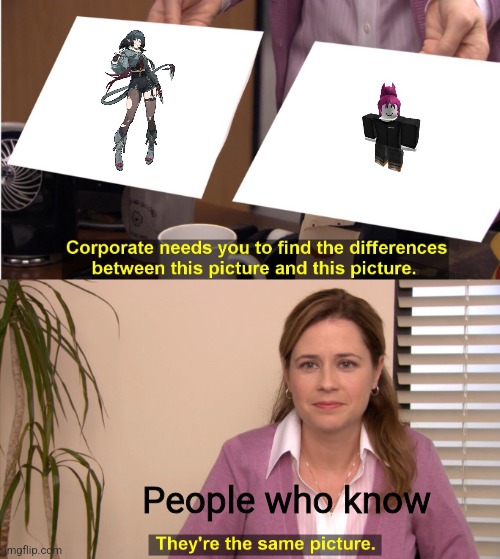 U might not know this one | People who know | image tagged in memes,they're the same picture | made w/ Imgflip meme maker