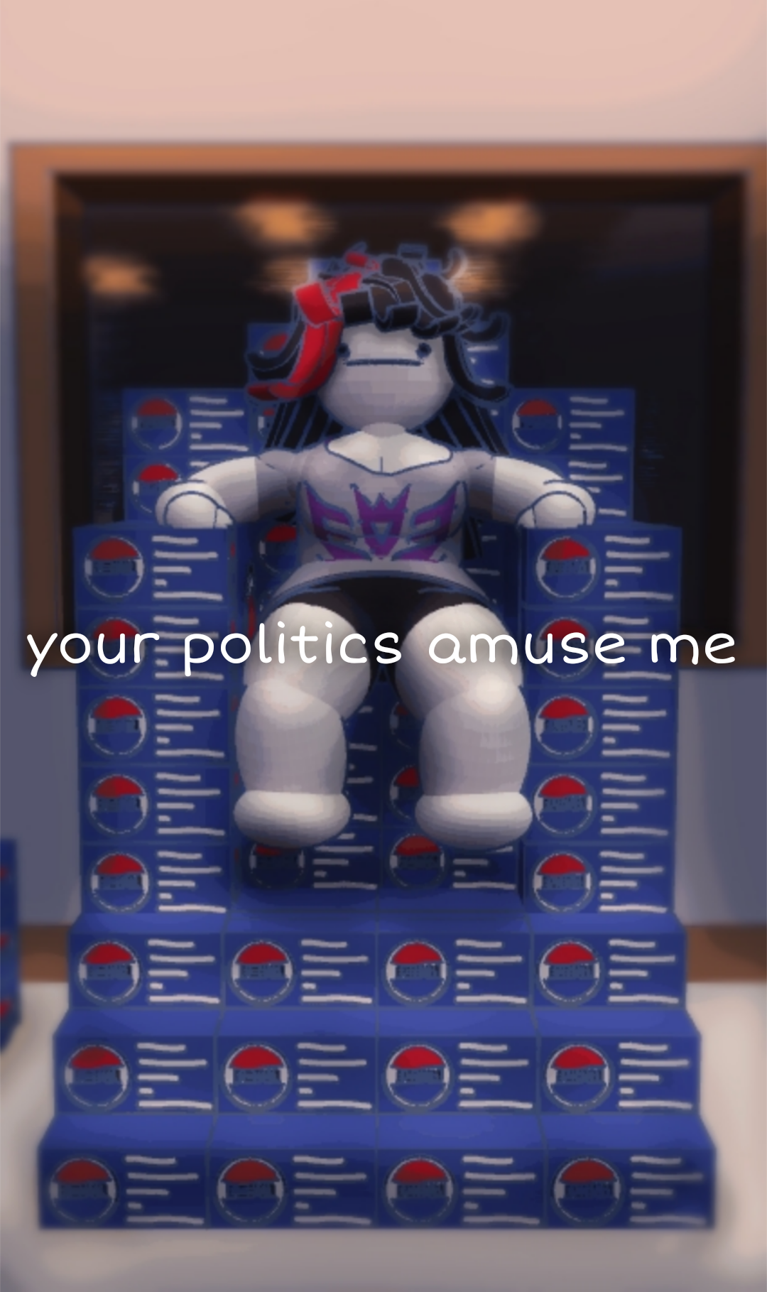 your politics amuse me Blank Meme Template