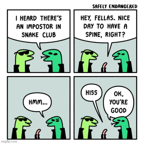 image tagged in snake,club,snakes,imposter,worm,hiss | made w/ Imgflip meme maker