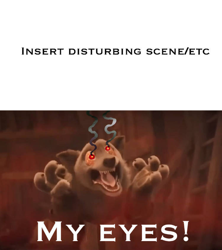 Wolf reacts to what Blank Meme Template