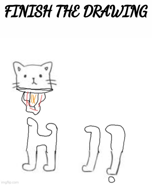 finish the drawing | image tagged in finish the drawing | made w/ Imgflip meme maker