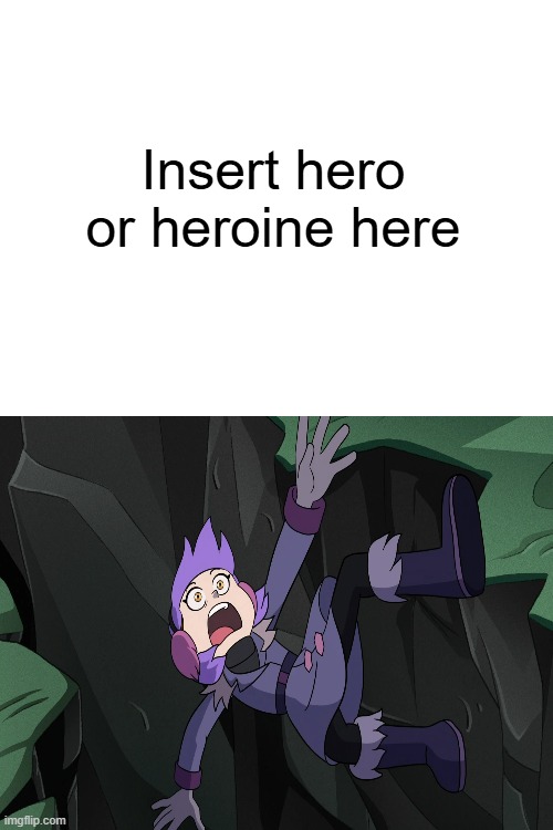 Who rescues Amity Blank Meme Template