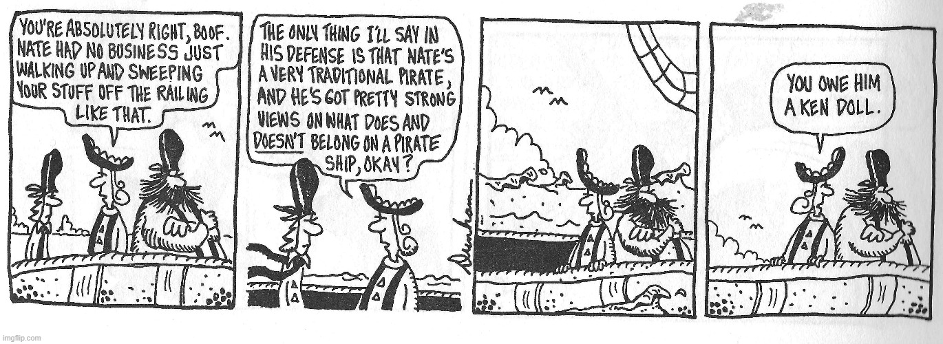 Classic Overboard | image tagged in comics | made w/ Imgflip meme maker