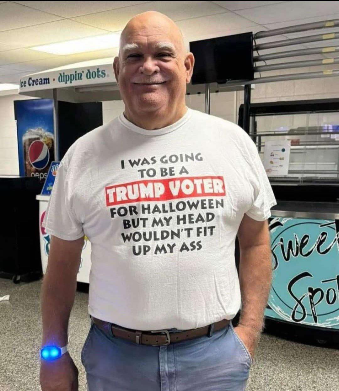 Trump Voter Halloween Blank Meme Template