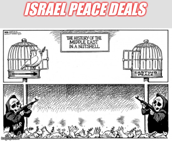 Peace deals | ISRAEL PEACE DEALS | image tagged in israel,gaza | made w/ Imgflip meme maker