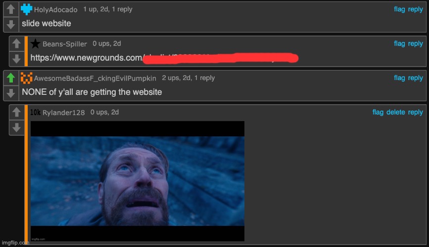 lol misplaced comments | made w/ Imgflip meme maker