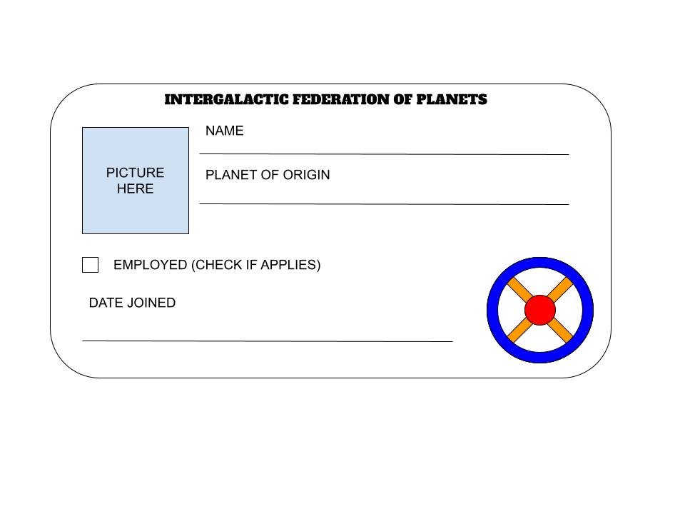 IFP ID card Blank Meme Template