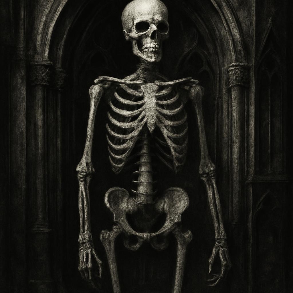 skeleton Blank Meme Template