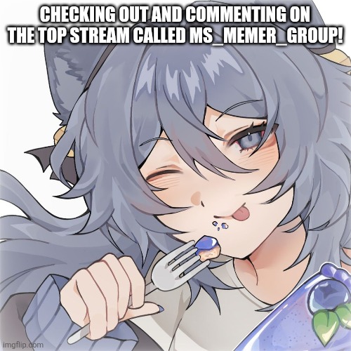It seems like a club | CHECKING OUT AND COMMENTING ON THE TOP STREAM CALLED MS_MEMER_GROUP! | made w/ Imgflip meme maker