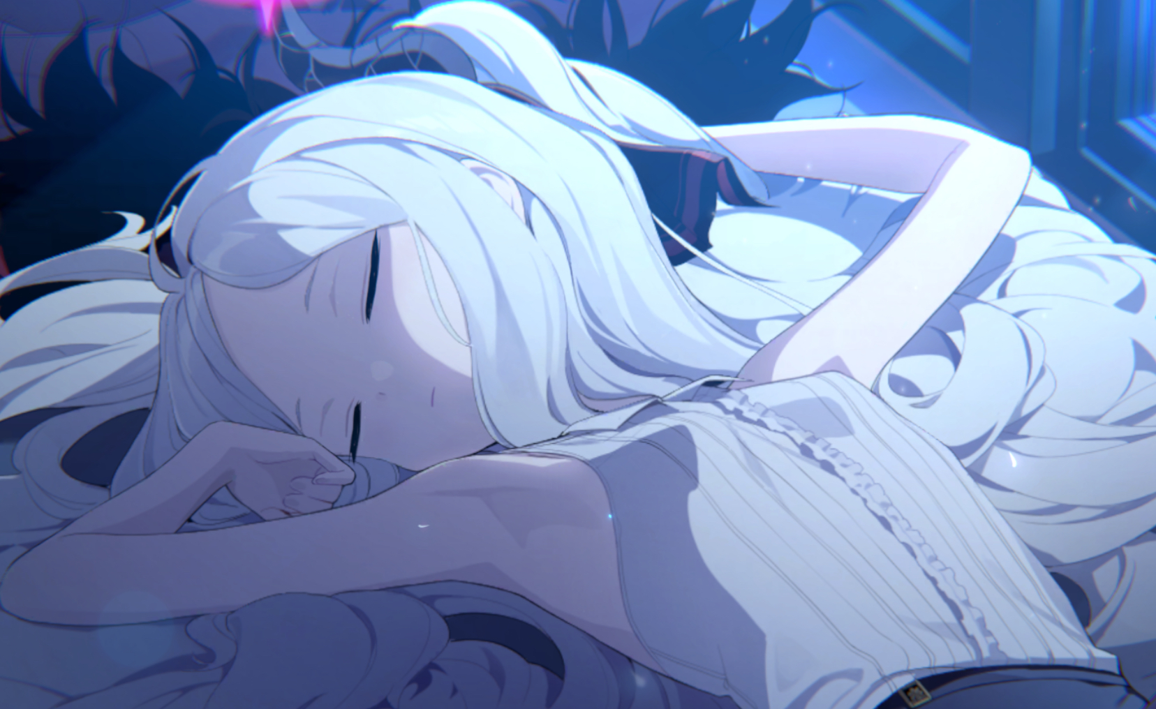 Hina Sleeping Blank Meme Template