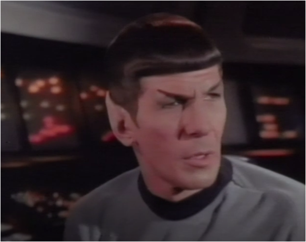 High Quality Spock Blank Meme Template