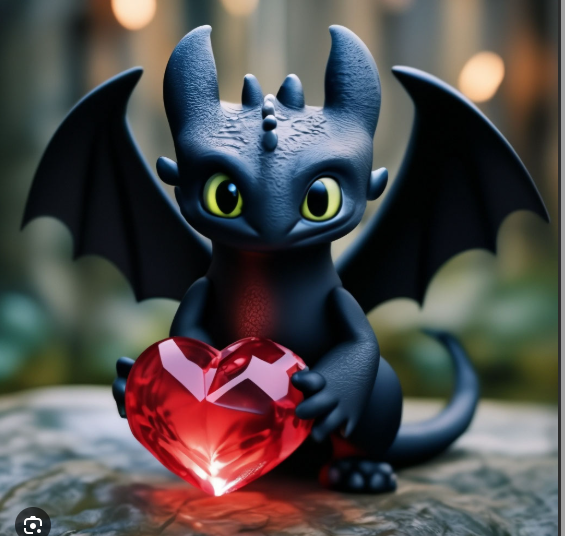 Toothless Broken heart Blank Meme Template