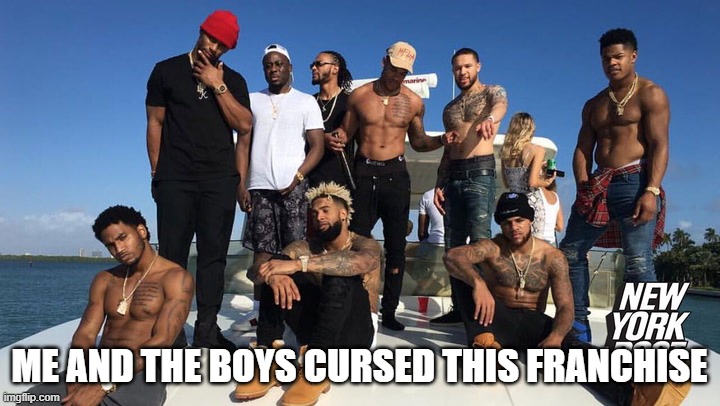 Giant Curse | ME AND THE BOYS CURSED THIS FRANCHISE | image tagged in me and the boys | made w/ Imgflip meme maker