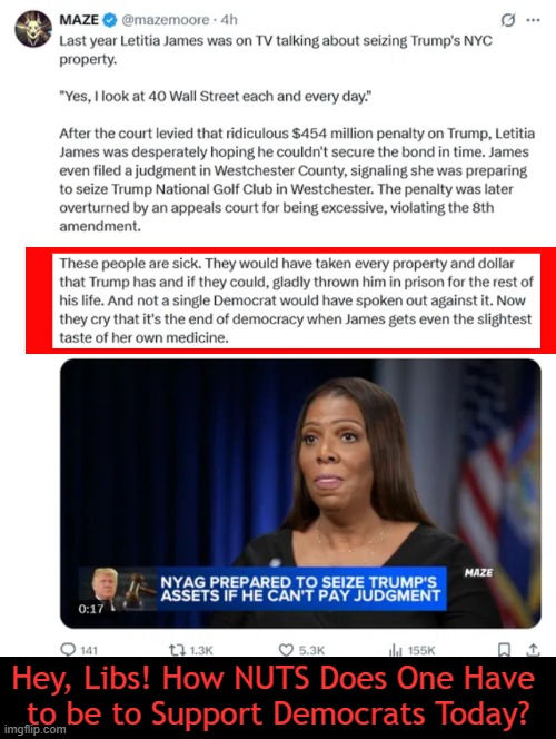 One brain cell short of being institutionalized? | Hey, Libs! How NUTS Does One Have 
to be to Support Democrats Today? | image tagged in democrats,party of hate,party of haters,tds,insanity,james | made w/ Imgflip meme maker