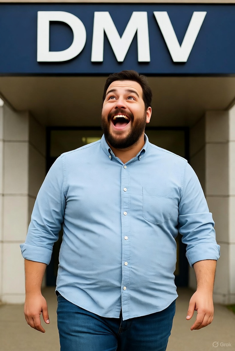 DMV Blank Meme Template