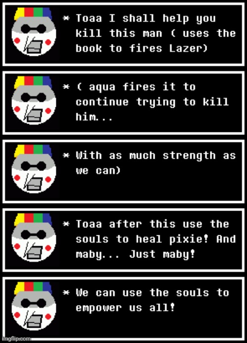 Aquas response to the fight: | image tagged in dark virus,virus war | made w/ Imgflip meme maker
