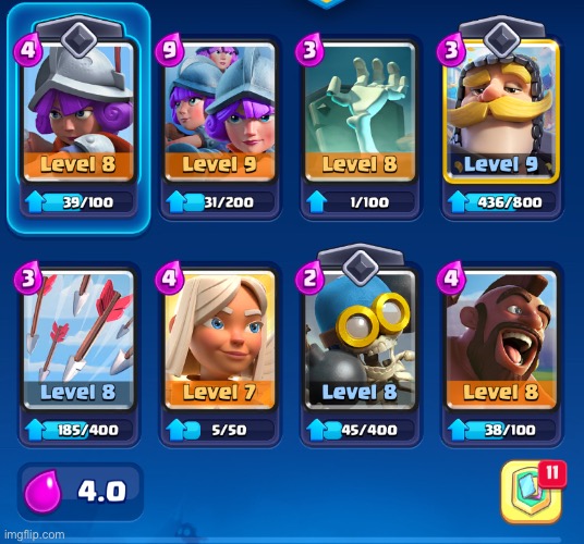 my Musketeer Cycle deck would be so tuff if I had Monk | made w/ Imgflip meme maker