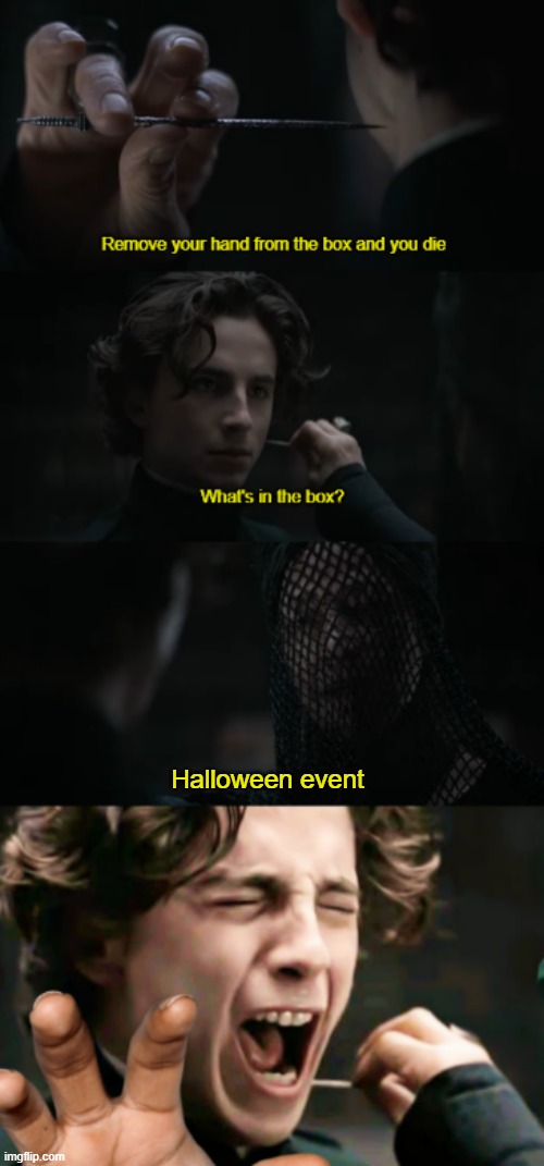 Halloween event released! | Halloween event | image tagged in dandy's world | made w/ Imgflip meme maker
