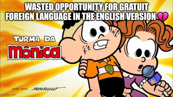 Me yapping abt why denise shouldve spoke in the show's original language in the englidh version | WASTED OPPORTUNITY FOR GRATUIT FOREIGN LANGUAGE IN THE ENGLISH VERSION 💔 | made w/ Imgflip meme maker