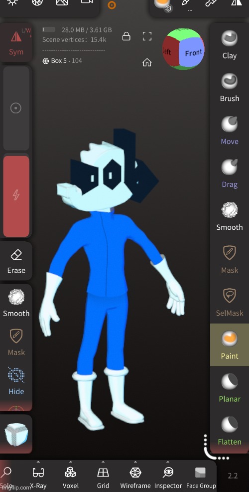 Almost done with dob's cutscene 3d model | made w/ Imgflip meme maker