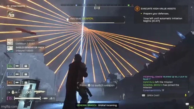 Throwback to when the third democratic impact occurred in HD2. | made w/ Imgflip meme maker