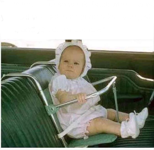 Bored back seat Blank Meme Template