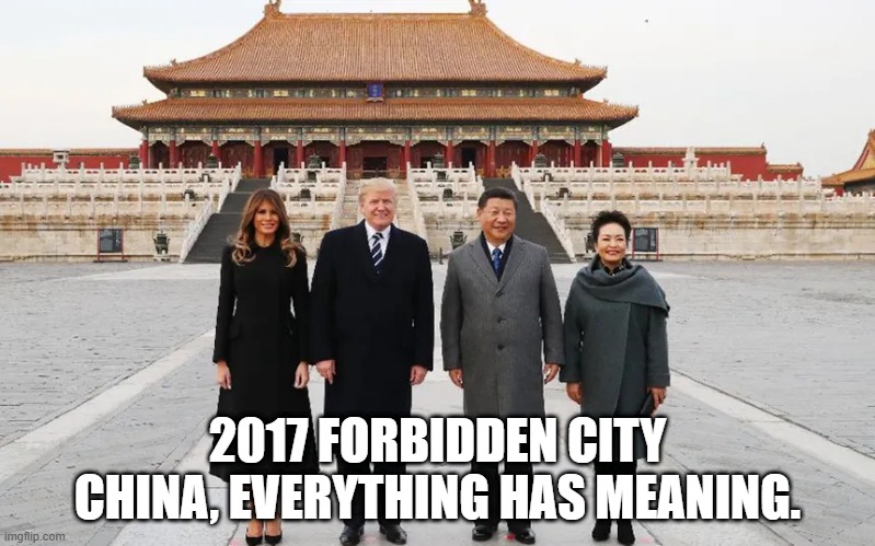 2017 FORBIDDEN CITY CHINA, EVERYTHING HAS MEANING. | image tagged in china | made w/ Imgflip meme maker