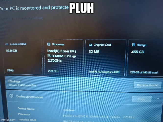 PLUH | made w/ Imgflip meme maker